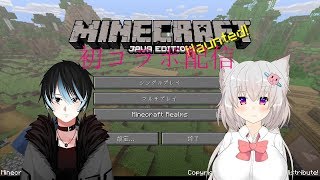 【マインクラフトコラボ】黒代さんと初コラボ配信【白川ゆり】