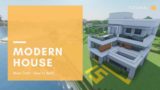 【マインクラフト】モダンな家の作り方！プール付きのコンパクトな現代建築！【minecraft 】How to build Modern House