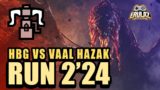 MHW - Vaal Hazak Speedrun Heavy Bowgun 2'24 - モンスターハンター：ワールド